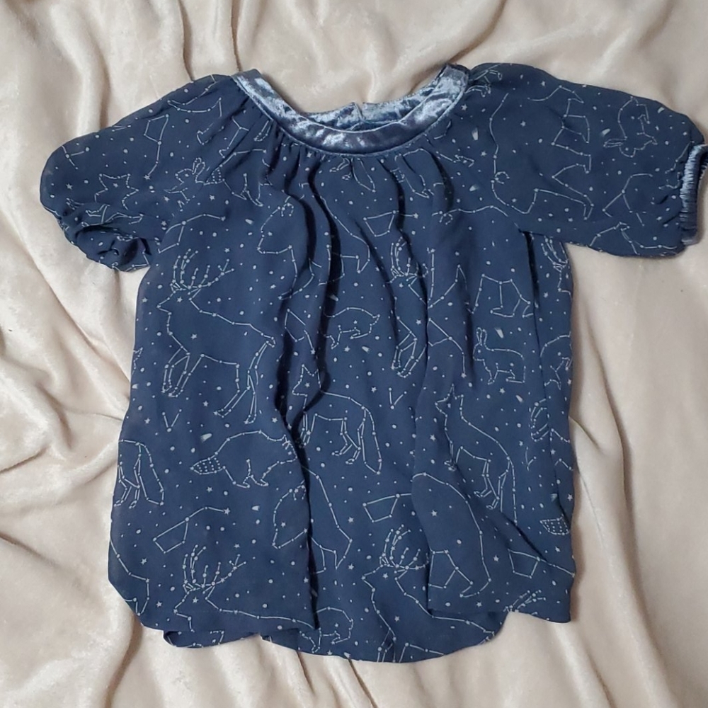 12 month star dress.